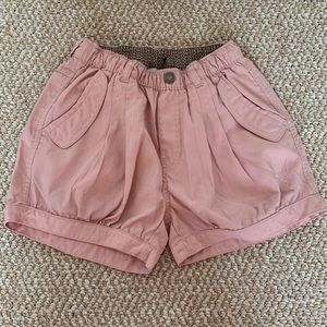 baby pink shorts